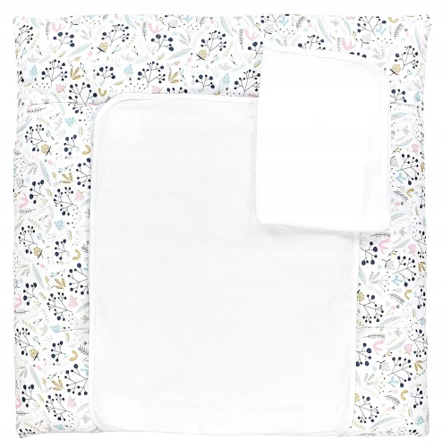 TUPTAM miękki przewijak z pokrowcami x2 75x65 cm
