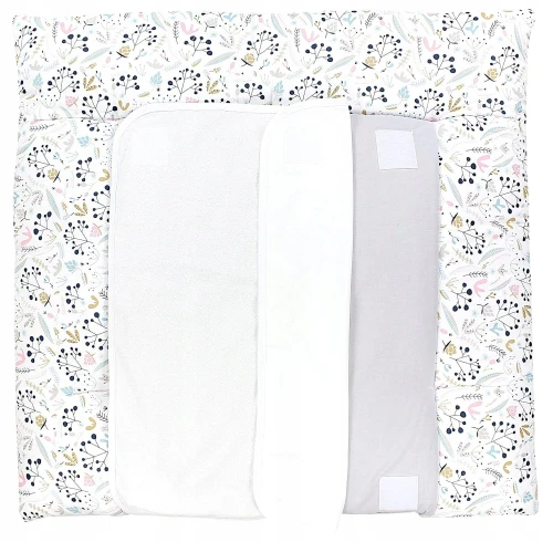 TUPTAM miękki przewijak z pokrowcami x2 75x65 cm