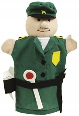 ROBA pluszowa pacynka do odgrywania ról POLICJANT 27 cm