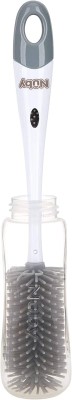 NUBY 2w1 szczotka do czyszczenia smoczków i butelek 30 cm + podstawka