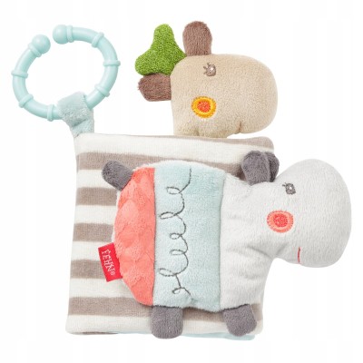 FEHN Loopy&amp;Lotta książeczka sensoryczna ZAWIESZKA 13 x 17 cm