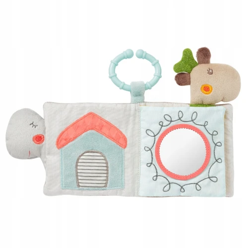 FEHN Loopy&amp;Lotta książeczka sensoryczna ZAWIESZKA 13 x 17 cm