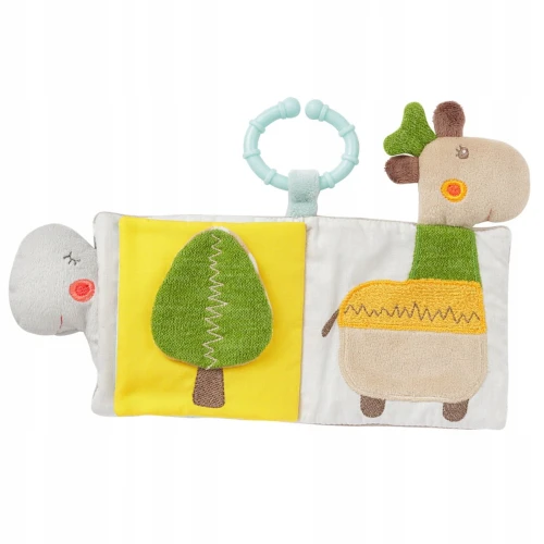 FEHN Loopy&amp;Lotta książeczka sensoryczna ZAWIESZKA 13 x 17 cm