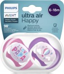 PHILIPS AVENT Ultra Air succhietti x 2 6-18 mesi