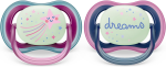 PHILIPS AVENT Ultra Air Night succhietti x 2 6-18 mesi SI ILLUMINANO AL BUIO