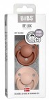 BIBS DE LUX succhietti calmanti 2 pezzi 0-3 anni SILICONE