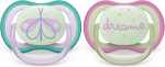 PHILIPS AVENT Ultra Air Night succhietti x 2 0-6 mesi SI ILLUMINANO AL BUIO