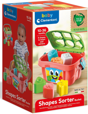 CLEMENTONI sorter Koszyk Kształtów 10msc+