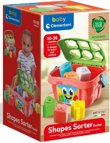 CLEMENTONI sorter Koszyk Kształtów 10msc+