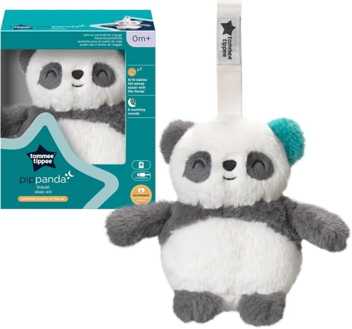 TOMMEE TIPPEE Mini Panda PRZYTULANKA z pozytywką CRY SENSOR