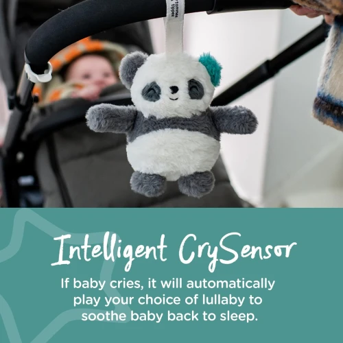 TOMMEE TIPPEE Mini Panda PRZYTULANKA z pozytywką CRY SENSOR