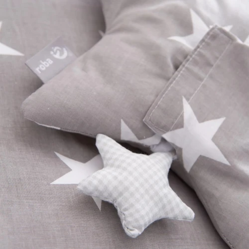 ROBA Little Stars zawieszka z pozytywką do wózka i łóżeczka 27 x 27 cm