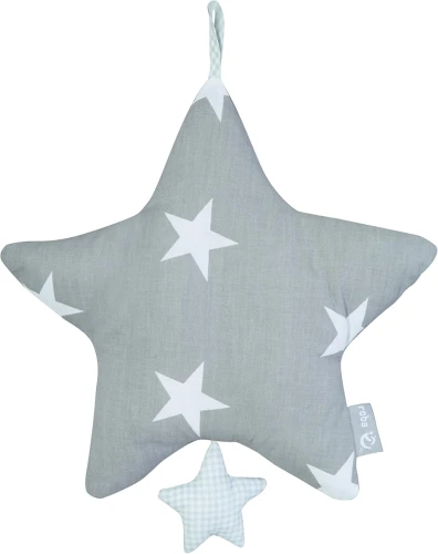 ROBA Little Stars zawieszka z pozytywką do wózka i łóżeczka 27 x 27 cm