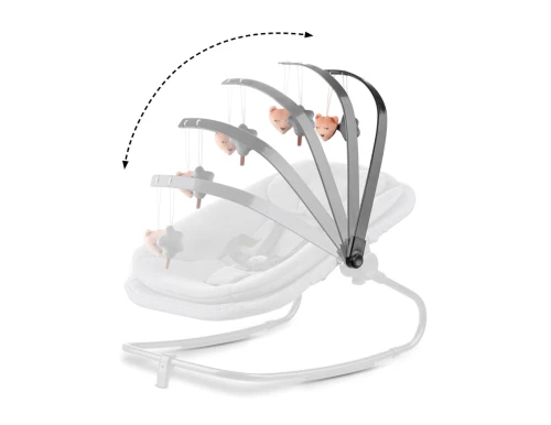 HAUCK pałąk łuk z zabawkami do leżaczka HIGHCHAIR BOUNCER
