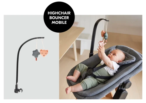 HAUCK pałąk łuk z zabawkami do leżaczka HIGHCHAIR BOUNCER