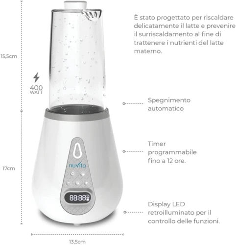 NUVITA podgrzewacz sterylizator rozmrażacz 4w1