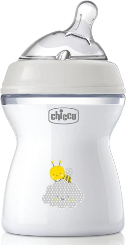 CHICCO NaturalFeeling butelka 250 ml 2 m+ średni przepływ