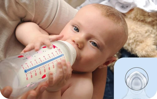 NUK First Choice+ 0-6 m BUTELKA 300 ml wskaźnik temperatury