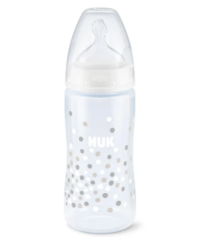 NUK First Choice+ 6-18 m BUTELKA 300 ml wskaźnik temperatury