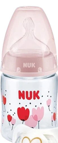 NUK First Choice+ butelka 150 ml 0-6 m smoczek S