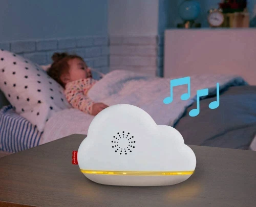 FISHER PRICE karuzela z czujnikiem hałasu, lampka