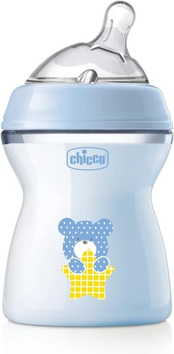 CHICCO NaturalFeeling butelka 250 ml 3 m+ średni przepływ