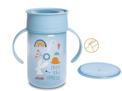 SUAVINEX Trainer Cup KUBEK NIEKAPEK 360° 340 ml