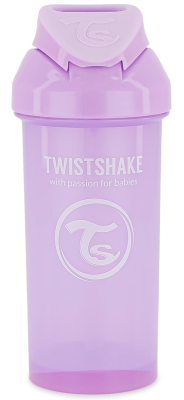 TWISTSHAKE Straw Cup kubek niekapek ze słomką 360 ml 6 m+