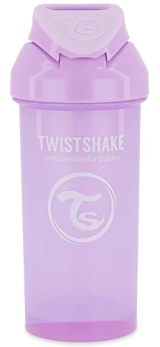 TWISTSHAKE Straw Cup kubek niekapek ze słomką 360 ml 6 m+