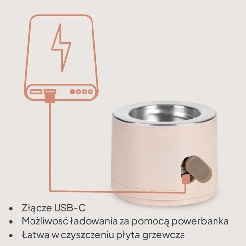 LIONELO Thermup Swift podgrzewacz PODRÓŻNY USB