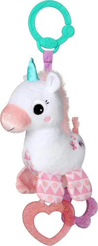 LAMAZE zawieszka do wózka łóżeczka Jednorożec 30cm 0-6msc