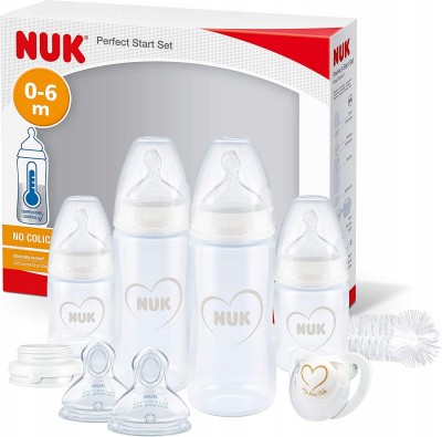 NUK zestaw Perfect Start 0-18 kontrola temperatury