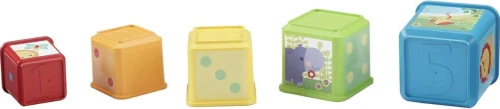 FISHER-PRICE Stack &amp; Explore Blocks klocki o różnej wielkości 5 sztuk