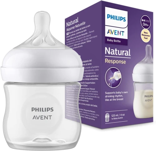 PHILIPS AVENT Natural RESPONSE butelka 125 ml 0msc+