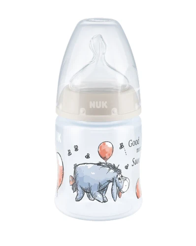 NUK First Choice+ BUTELKA 150 ml 0-6 m wskaźnik temperatury OSIOŁEK