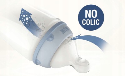 NUK First Choice+ BUTELKA 150 ml 0-6 m wskaźnik temperatury OSIOŁEK