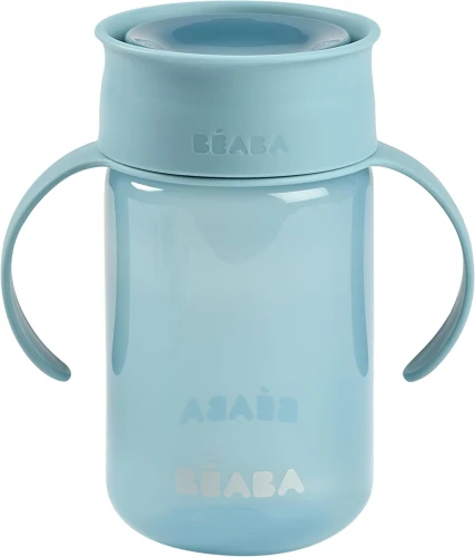 BEABA Training Cup kubek niekapek 360° 340 ml 12 m+