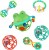BRIGHT STARTS Little Shakers zestaw zabawek dla niemowląt 6szt. 0+