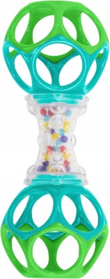BRIGHT STARTS Oball Shaker gryzak chwytak z grzechotką 14,5 cm