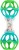 BRIGHT STARTS Oball Shaker gryzak chwytak z grzechotką 14,5 cm