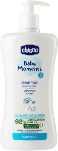 CHICCO BabyMoments szampon do włosów 500 ml 0m+