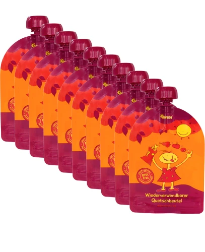 DIVATA MINI tubki woreczki na mus x10 100ml