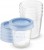 PHILIPS AVENT pojemniki na żywność x5 180ml