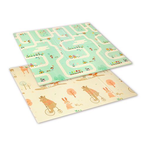 BABYONO mata edukacyjna PIANKOWA XPE 180x200