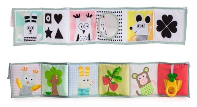 TAF TOYS dwustronna książeczka kontrastowa LUSTERKO GRYZAK TEKSTURY i inne