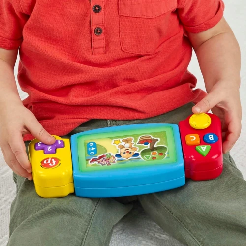 FISHER-PRICE HNN39 konsola małego gracza JĘZYK NIEMIECKI