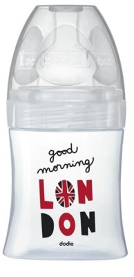 DODIE Sensation+ LONDYN szklana butelka 150 ml 0-6 m smoczek 1 wolny przepływ