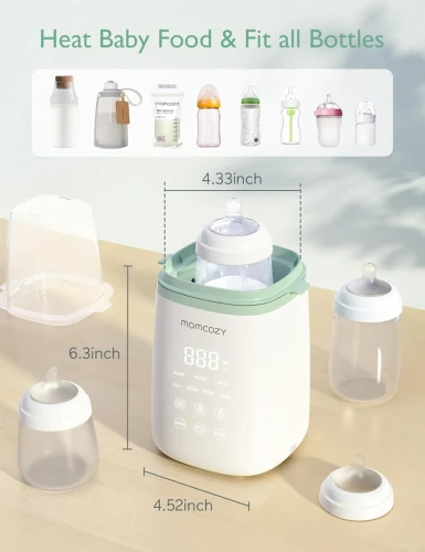 MOMCOZY podgrzewacz do butelek i słoików 4w1
