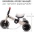 KINDERKRAFT 4TRIKE rowerek trójkołowy 3w1 12msc+