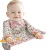 LENBEST Baby Bibs wodoodporny śliniak kombinezon z rękawami 6 m+